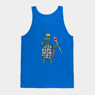 King Turtle Tank Top